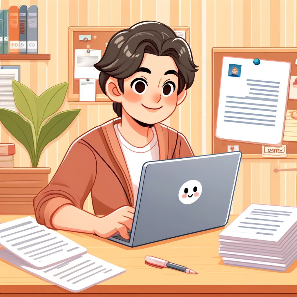 Tutor using EssayAce.AI to efficiently evaluate and annotate student essays with AI assistance