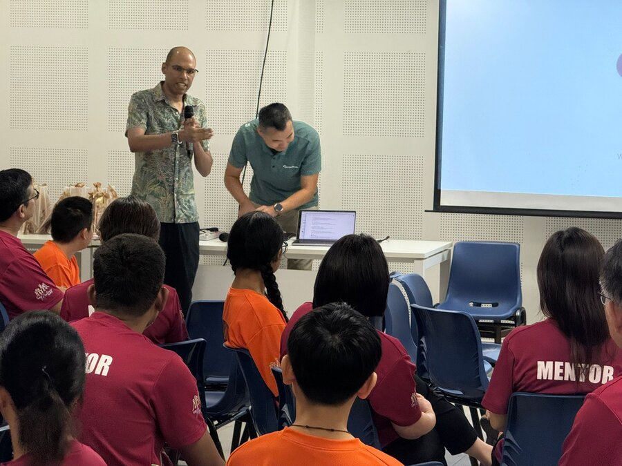 Telok Blangah Mentoring Club session – Ravich and Allen presenting together